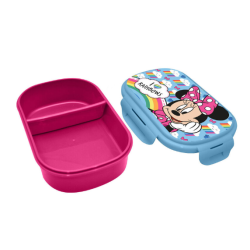 Boîte à lunch + couverts Disney Minnie