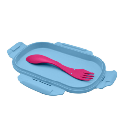 Boîte à lunch + couverts Disney Minnie