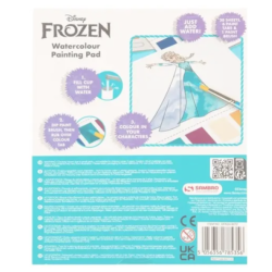 Bloc de peinture aquarelle Disney La Reine des Neiges