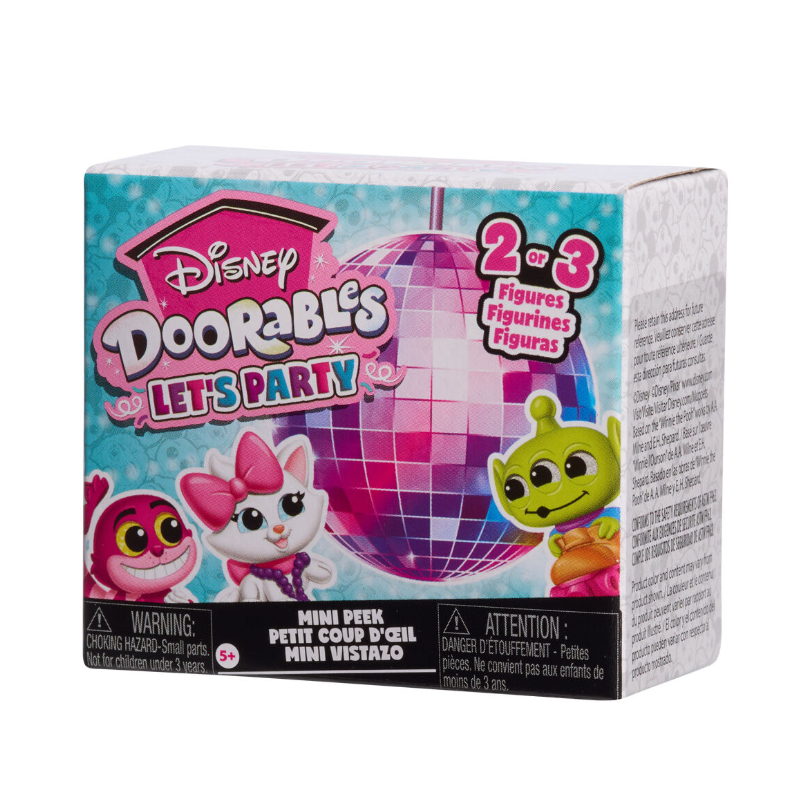 Blind box figurines Doorables Disney Mini Peek Pop Up Party