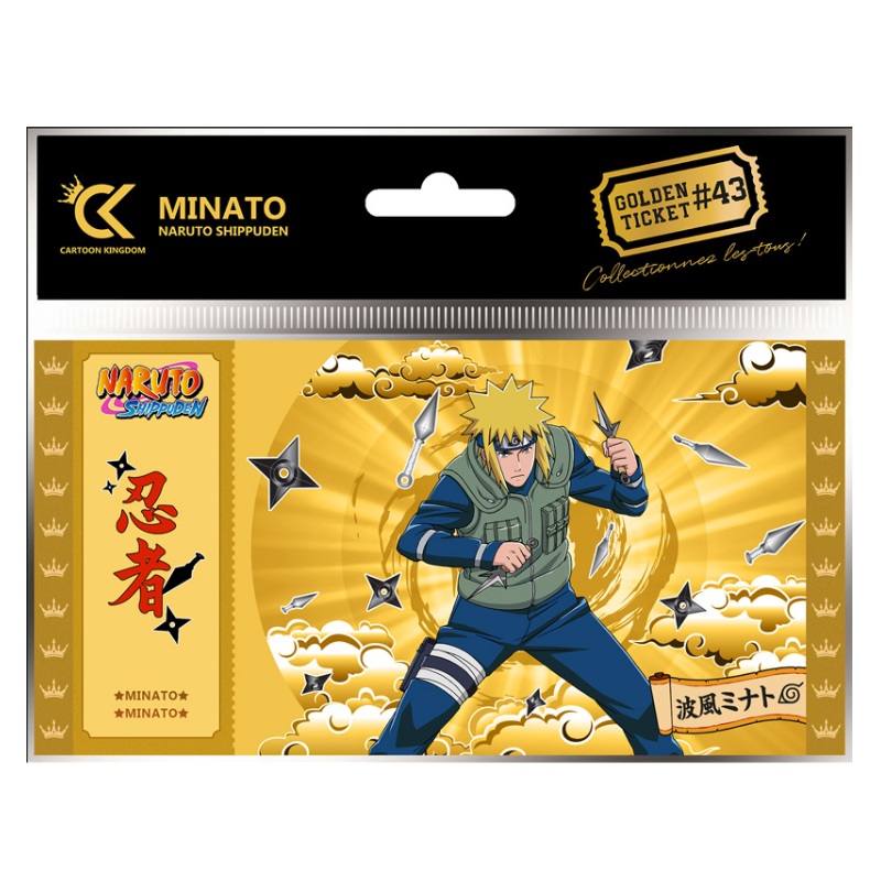 Naruto Shippuden Golden Ticket Minato