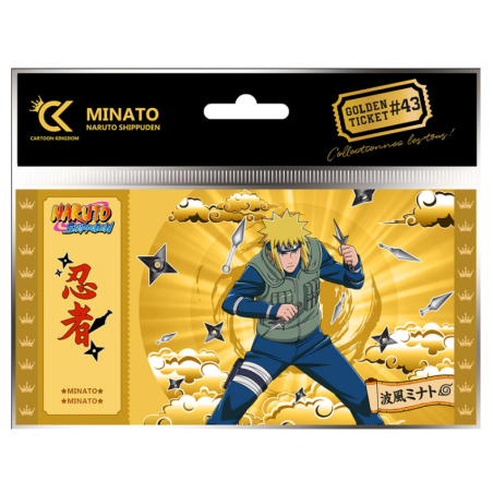 Naruto Shippuden Golden Ticket Minato