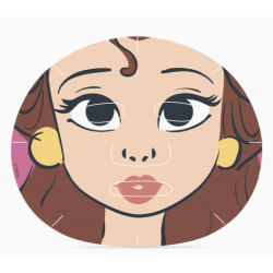 Masque en tissu pour le visage Belle - Disney