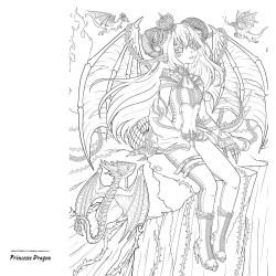 Coloriage MANGAS CUTE & CREEPY