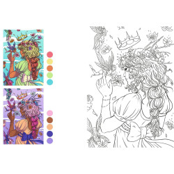 Coloriage Inspiration - Magie