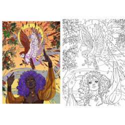 Coloriage Inspiration - Magie