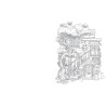 Coloriage Boutiques du monde