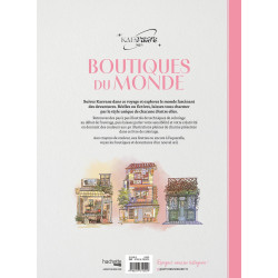 Coloriage Boutiques du monde