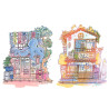 Coloriage Boutiques du monde