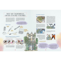 Coloriage Boutiques du monde