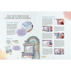 Coloriage Boutiques du monde