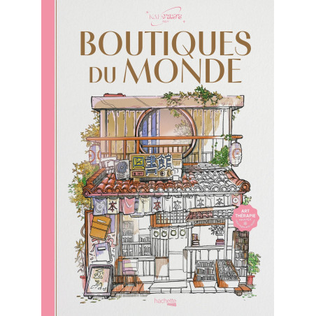 Coloriage Boutiques du monde