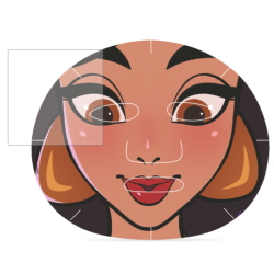 Masque pour le visage Jasmine - Disney