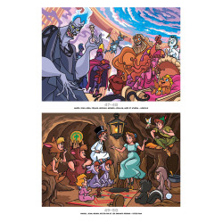 Coloriages mystères Disney - Portraits de famille