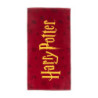 serviette de plage Harry Potter rouge