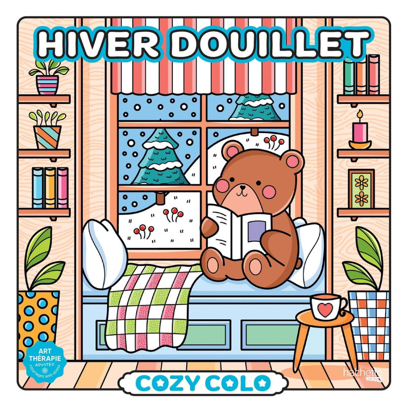 Coloriage Cozy Colo Hiver douillet