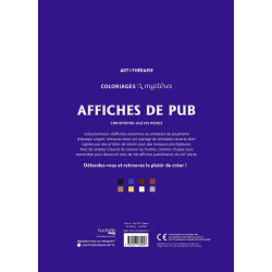 Coloriages mystères - Affiches de pub