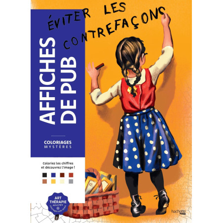 Coloriages mystères - Affiches de pub