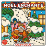 Coloriage Cozy Noël enchanté