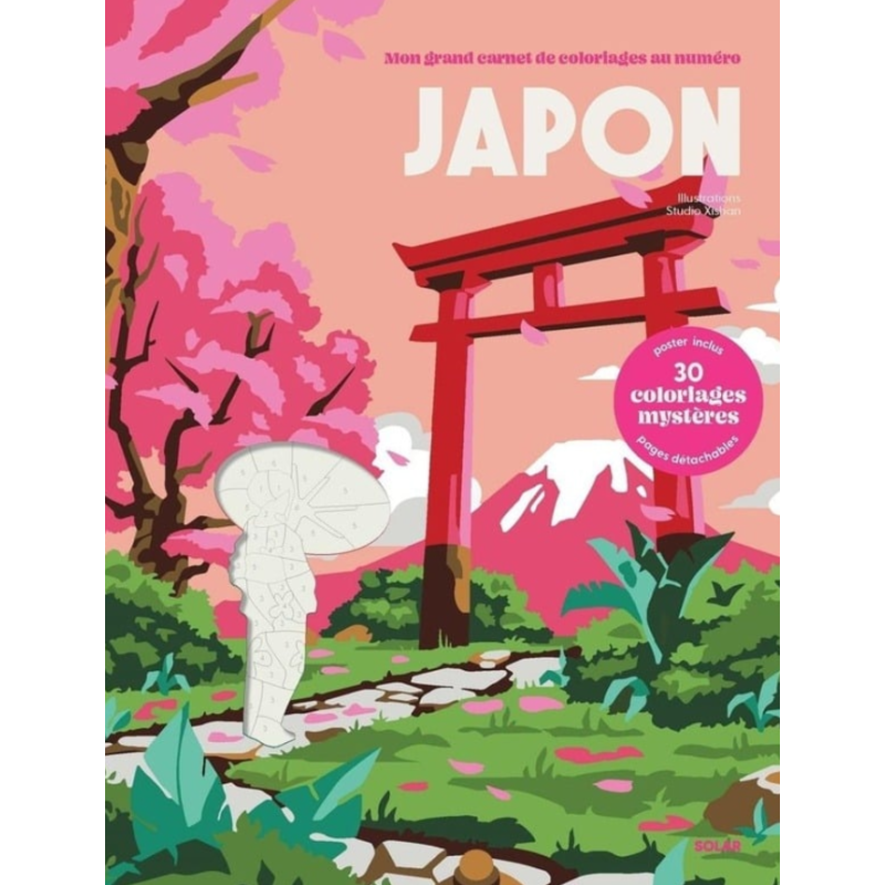 Coloriages au numéro - Japon