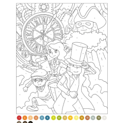 Coloriages par numéro - Jeux vidéo