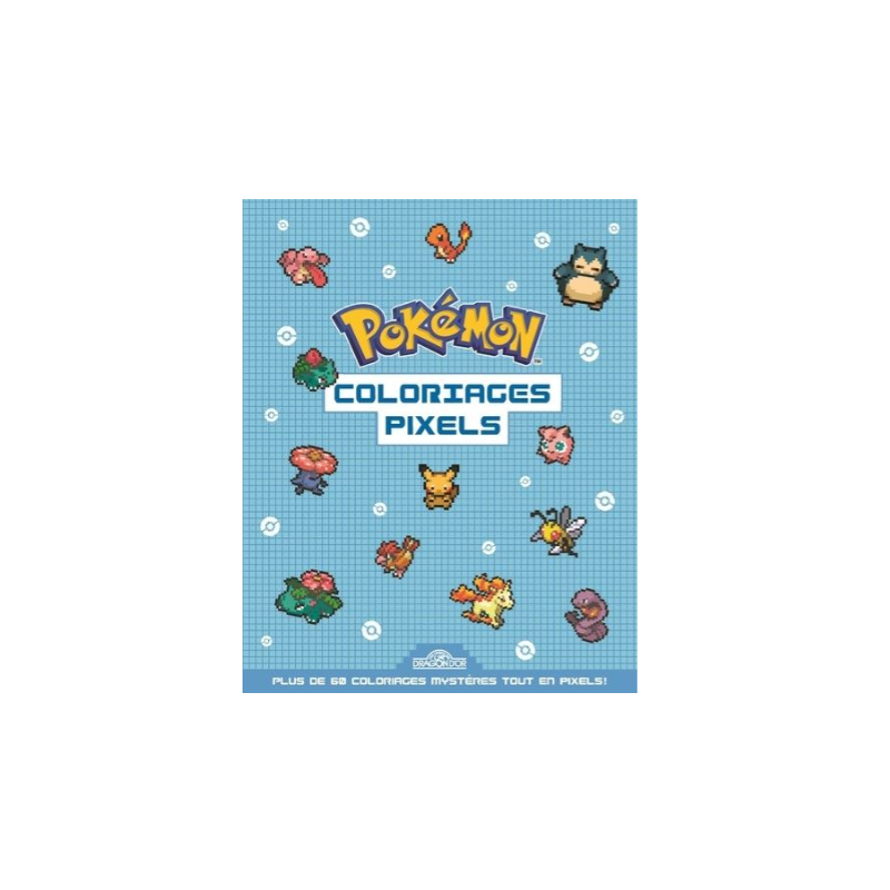 Les Pokémon  - Coloriages Pixels