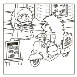 Cozy Colo Sylvanian Families - Mes coloriages - Amis cosy