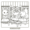 Cozy Colo Sylvanian Families - Mes coloriages - Amis cosy