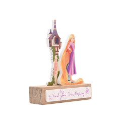 Mini Plaque Chateau  Raiponce - DISNEY PRINCESSES