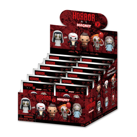 WB HORRORS Series 2 Magnets in blind bags