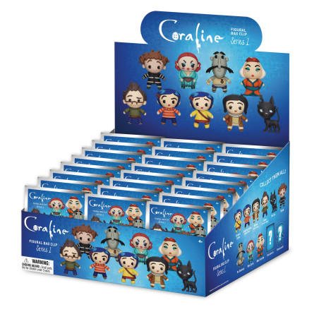 Blind Bag 3D Foam Bag Clip CORALINE - Series 1