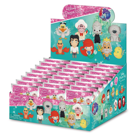 BLIND BAG LA PETITE SIRENE - Series 1 - 3D Foam Bag Clip DISNEY