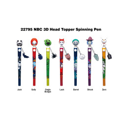 Blind box ETRANGE NOEL DE MONSIEUR JACK 3D Head Topper Spinning Stylo - Disney