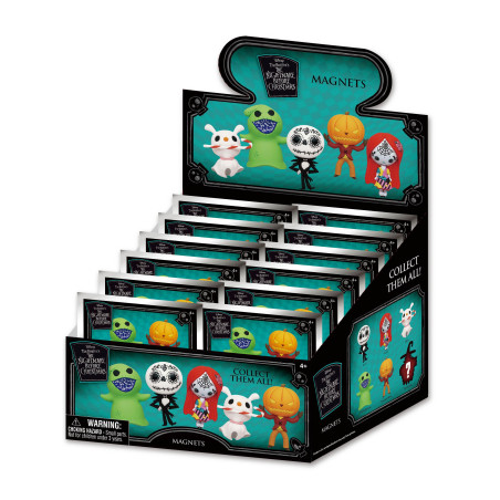 BLIND BAG ETRANGE NOEL DE MONSIEUR JACK Serie 2 - 3D Foam Magnets DISNEY