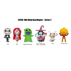 BLIND BAG ETRANGE NOEL DE MONSIEUR JACK Serie 2 - 3D Foam Magnets DISNEY