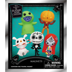 BLIND BAG ETRANGE NOEL DE MONSIEUR JACK Serie 2 - 3D Foam Magnets DISNEY