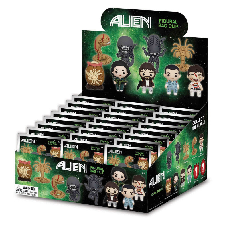 Blind Bag 3D Foam Bag Clip ALIENS (1979) - Series 1