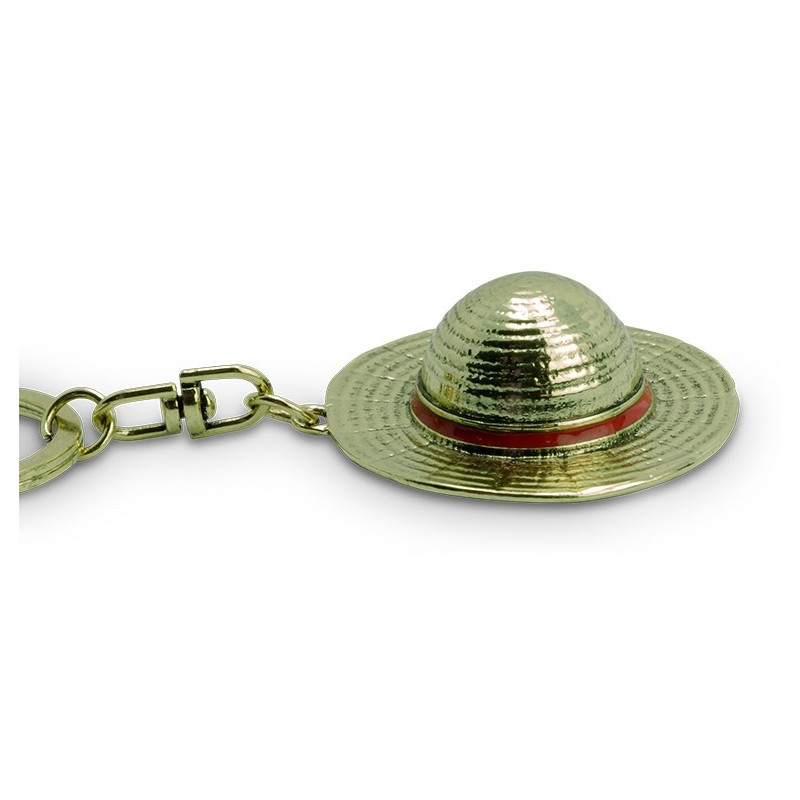 ONE PIECE - Chapeau de Luffy - Porte-Cles 3D