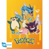 POKEMON - Personnages en couleurs - Set de 2 posters '52x38'