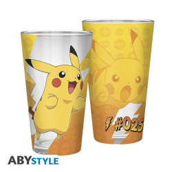 POKEMON - Pikachu "Effet Metal" - Verre XXL Premium 400ml