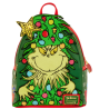 Sac à dos Loungefly Dr. Seuss Holiday Le Grinch 26 cm