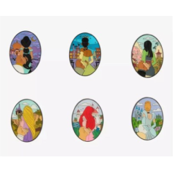 Blind box pin's Princesses holding hand - Loungefly