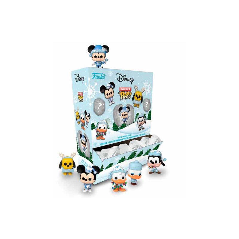 Blind box figurine Pocket POP Mystery Disney Mickey et ses amis assorties