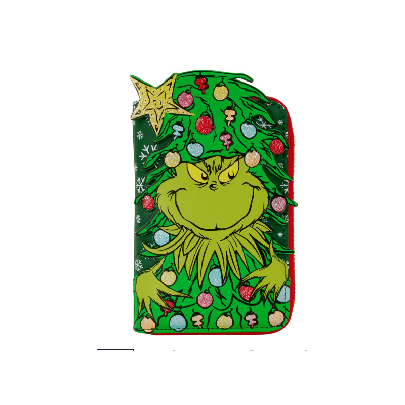 GRINCH - Holiday - Portefeuille LoungeFly