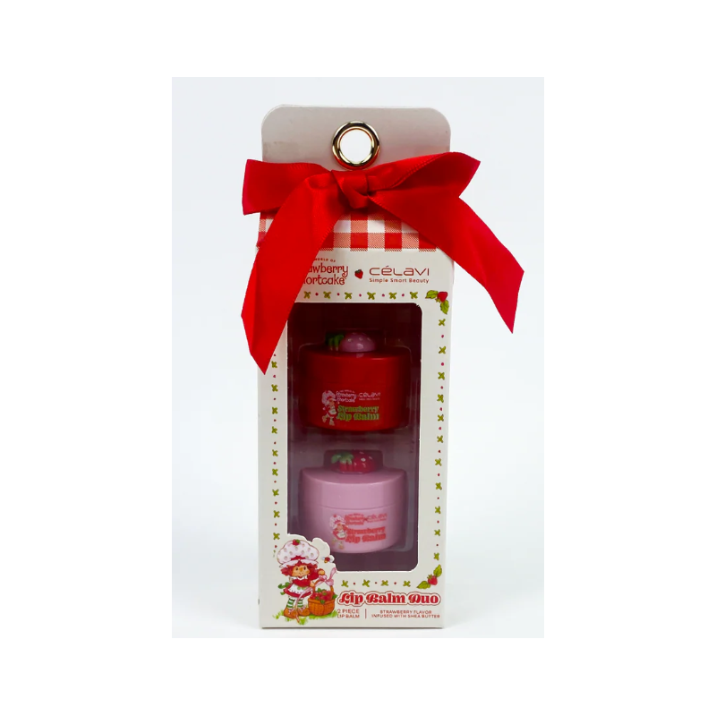 Duo de baumes à lèvres Charlotte aux fraises