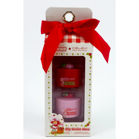 Duo de baumes à lèvres Charlotte aux fraises