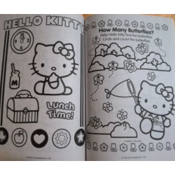Livre de coloriage et d'activités Hello Kitty
