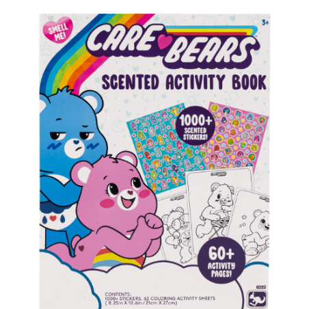 Livre d'activités parfumé - Bisounours