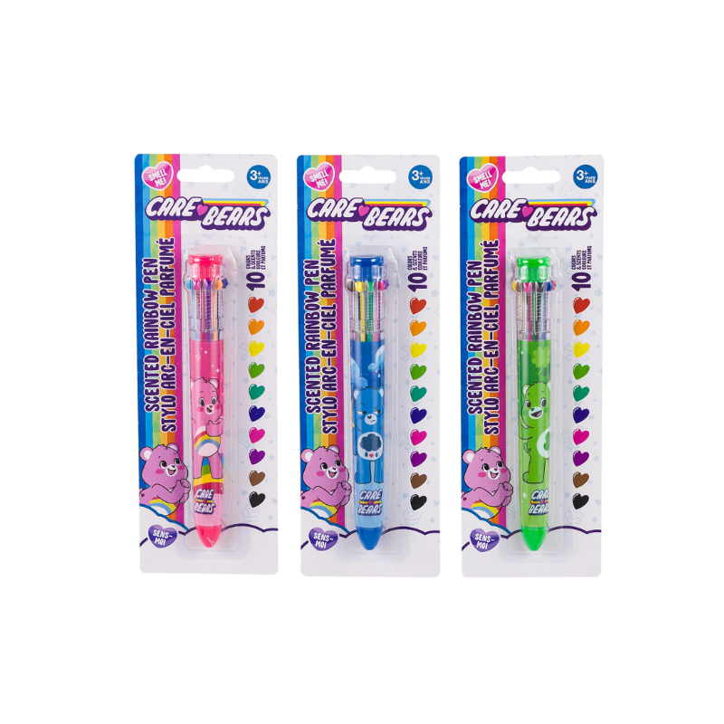 Blind box stylos arc-en-ciel parfumés - Bisounours