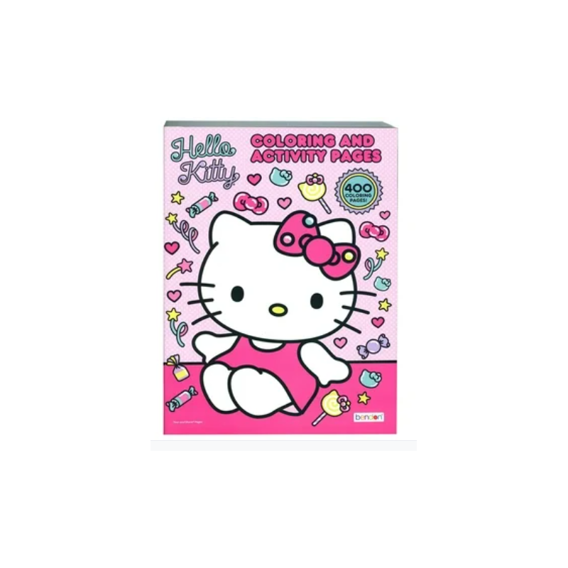 Livre de coloriages et d'activités Hello Kitty